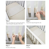 Protège-matelas PMZW en coton et lin tricoté, imperméable, anti-acariens, 200TC, pour table à langer et lit bébé