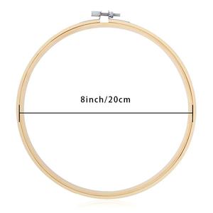 Cerceau à Broder En Bois 19 Cm – Pour Point De Croix, Couture, Fixation Ferme Du Tissu - 11