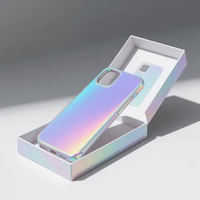 Caja Plegable Ecológica Personalizada con Laminado Mate y Recubrimiento UV para Electrónicos y Fundas de Celulares
