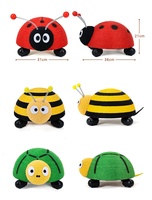 Griffoirs pour chats colorés en forme de abeille, de coléoptère et de tortue, jouets interactifs pour chats
