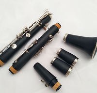 OEM 17-Keys Nickel Plated Bakelite Bb Tone Tenor Clarinet Woodwind Musical Instrument Similar to a Saxophone