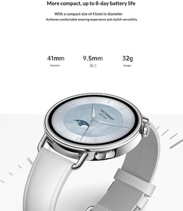 Montre connectée S4 41 mm en acier inoxydable avec GPS, suivi multisports, 150 modes sportifs, prévision précise du <span class=keywords><strong>cycle</strong></span> <span class=keywords><strong>menstruel</strong></span>, écran tactile - Product Image 4