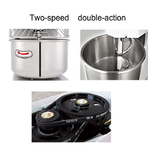 Industrial Automatic Pizza <b>Bread</b> Dough Bakery Food Grade Stainless Steel Spiral <b>Mixer</b> Machine 20L-260L Capacity 1 Year Warranty - Product Image 4