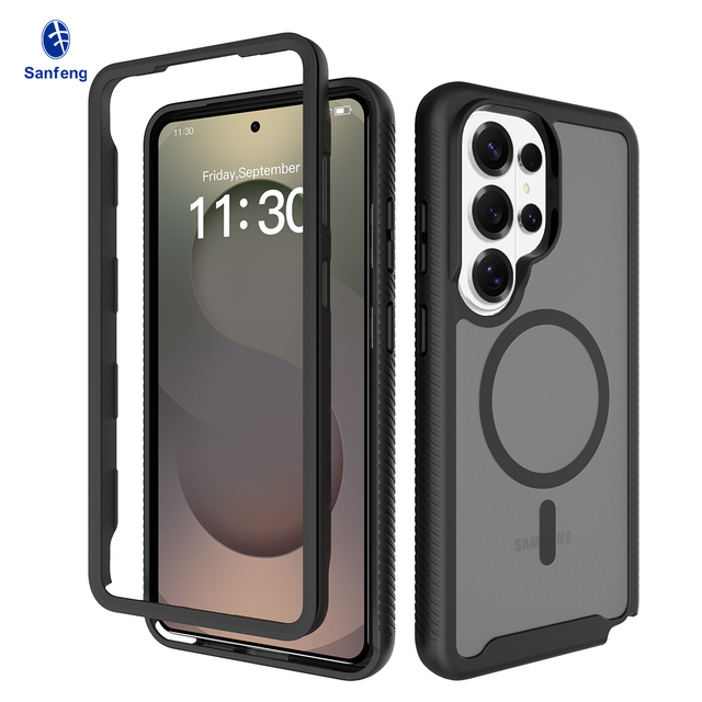 New Factory Matte Durable Shockproof Full Protective Magnetic Phone Case with Skin-Feel Back Cover for Samsung S26 Ultra Case