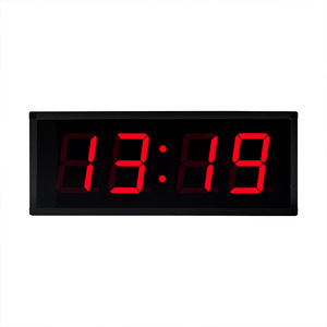 Thiết kế hiện đại bệnh viện tiêu chuẩn Đồng hồ kỹ thuật số NTP thời gian hiệu chuẩn cho sân bay ga tàu điện ngầm cung cấp - Product Image 5