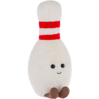 Jouets en peluche de bowling mignons et amusants de haute qualité, en gros, animaux en peluche doux et moelleux, cadeaux spéciaux pour les enfants et les fans de sport