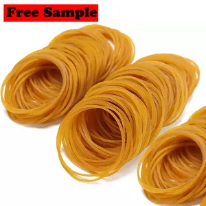 Wholesale Durable Natural Thailand 100% Rubberband Heat Resistance Eco-Friendly Rubber Band for Packing Monney