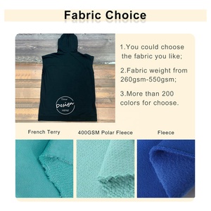 Sudadera Deportiva Personalizada al por Mayor para Hombre, de Spandex/Algodón, sin Mangas, Transpirable, de Punto, Ecológica - Product Image 3