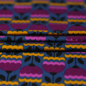 <span class=keywords><strong>Viscose</strong></span> in vải co giãn cho mùa xuân mùa hè trọng lượng trung bình <span class=keywords><strong>Viscose</strong></span> in <span class=keywords><strong>Spandex</strong></span> áo đơn đan cho vải quần áo - Product Image 3