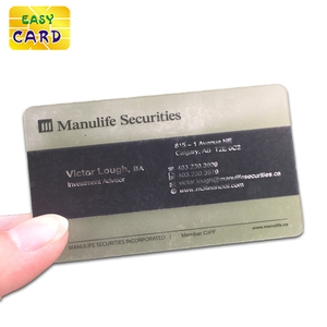 Carte de visite professionnelle en <span class=keywords><strong>PVC</strong></span>, transparent, avec impression personnalisée - Product Image 6