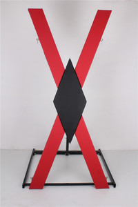 Groot kruisvormig bondage seksmeubilair, positiehulp, BDSM erotische seksbeugels, handboeien, rollenspel, seksframe voor koppels. - Product Image 2