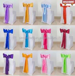 Foshan Guangzhou, rubans de chaise en dentelle de qualité bon marché pour chaise - Product Image 4