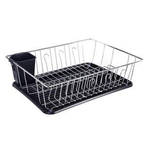 Hot Sale Layer Kitchen Metal <strong>Wire</strong> Stainless Steel Cutlery <strong>Storage</strong> Holders Dish Drying Rack Dishwasher <strong>Basket</strong> <strong>for</strong> Kitchen Dish - Product Image 2