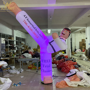 Danseur gonflable personnalisé de <span class=keywords><strong>Taekwondo</strong></span>, Danseur aérien gonflable pour la publicité - Product Image 3