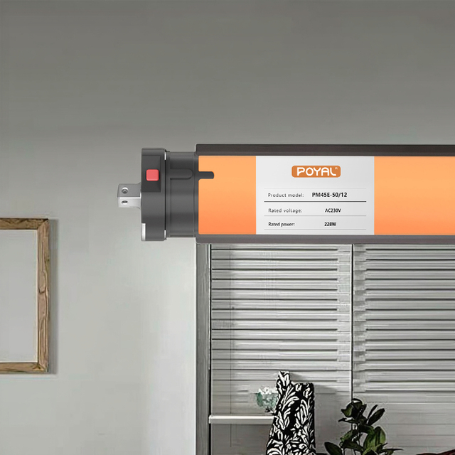 Smart 50Nm Wifi Tubular Minimalist Motor Electric Windproof Roller Blinds for Bedroom Living Room Balcony Outdoor