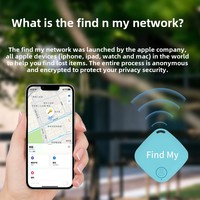 Localizador GPS Antipérdida para Perros y Gatos, Compatible con Bluetooth Find My, Estándar MFI, Sin Necesidad de Tarjeta SIM