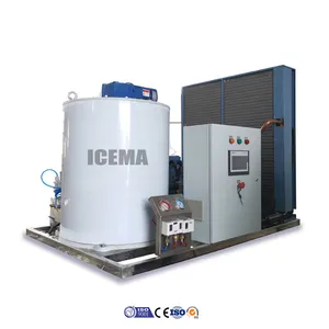 Icema 3ton Ijsvlok Makende Machine Ijsmaker Machine Voor Ijsfabriek Voedselverwerking
