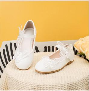 Zapatos Mary Jane para Niña, con Lazo, Estilo Princesa, Suela Suave, Blancos, para Vestir, Zapatos Infantiles - Product Image 4