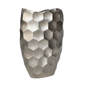 Juego de dos jarrones de metal con acabado dorado, aspecto real, decoración de jardín para el hogar, jarrón moderno de estilo europeo, decoración de mesa para fiesta de boda - Product Image 4