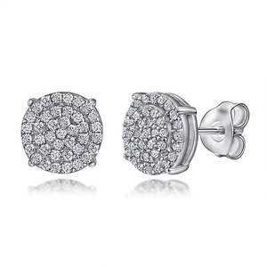 Orecchini a Perno Semplici e Curvi per Donne, Accessori per Orecchie alla Moda per Uso Quotidiano - Product Image 1