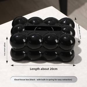 Facial Tissue Holder Non Slip Tissue Box Cover Tissue Dispenser for Living Room Home Household Kitchen Countertop - Product Image 6