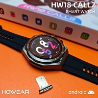 Jam Tangan Pintar 4G 1.43"466*466 Wifi Kamera Putar Panggilan Video SOS NFC GPS Playstore Google Translation HW18 Call 2 AMOLED Smart Watch
