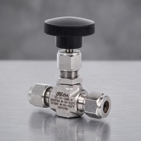 Válvula de Aguja Manual FD-LOK Parker, 10000 PSI, Estructura de Cierre, Acero Inoxidable 316/304, Alta Temperatura, Duradera, Resistente a la Corrosión