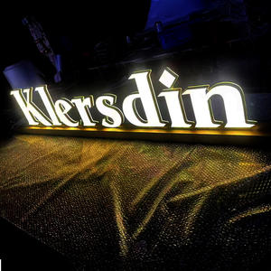 Letrero de acrílico retroiluminado personalizado, tienda de negocios, señalización de letras iluminadas en 3D, tablero de letrero Led, logotipo de tienda al aire libre, letrero de canal Led frontal - Product Image 4