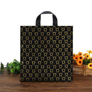 Bagage à main PE Logo Petit sac à provisions imprimé en plastique au détail - Product Image 6