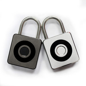 Rechargeable Luggage Lock bag finger print padlock