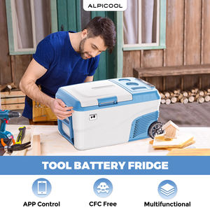 DT25 Alpicool réfrigérateur de voiture 12v camping mini réfrigérateur compresseur petits réfrigérateurs de voiture congélateur mini glacière électrique pour l'extérieur - Product Image 3