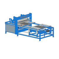 Machine de soudage de treillis métallique à roulement à billes à commande PLC entièrement automatique, à entraînement moteur, haute précision, cage en acier