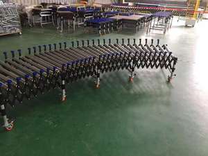 Uitbreidingsvrije Rollenbaan Productielijn Draagbare 90 Graden 180 Graden Draaiende Niet-Aangedreven Rollenbaan - Product Image 6