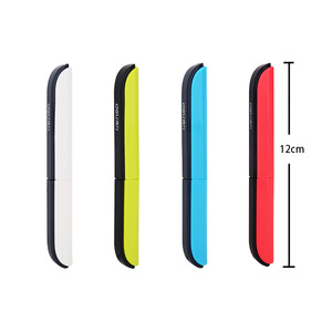 Deli Student Folding Scissors Mini 4.92 In Portable Colorful Metal Blade For School Use - Product Image 5