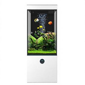 <span class=keywords><strong>ตู้</strong></span><span class=keywords><strong>ปลา</strong></span>คริสตัลสีทองขาวพิเศษ พร้อ<span class=keywords><strong>ม</strong></span><span class=keywords><strong>ตู้</strong></span>เก็บของในตัว สำหรับห้องนั่งเล่น ดีไซน์หรูหรา พร้อ<span class=keywords><strong>ม</strong></span>ระบบกรอง<span class=keywords><strong>น้ำ</strong></span>ด้านล่าง แบบตั้ง - Product Image 1