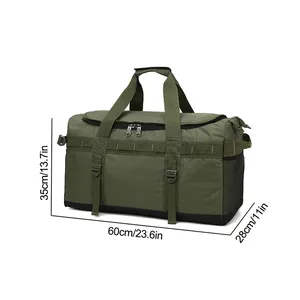 Draag Duffle Nylon Waterdichte Sportgym Draagtassen Voor Dames Met Grote Capaciteit Opbergbagage Reistas