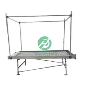 High quality agricultural growing tent rolling table Greenhouse plant nursery equipment vertical planting rack