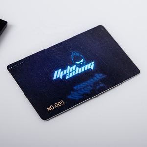 Doble cara Estampado en caliente Impresión Nombre Membresía Plástico VIP Tarjetas de regalo Tarjeta de visita de PVC - Product Image 1