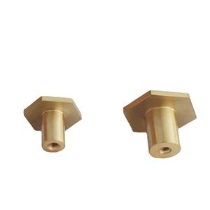 Octagonal Brass Drawer Handle Pure <b>Copper</b> 22x18 Minimalist Furniture <b>Knob</b> Durable Cabinet Hardware - Product Image 4