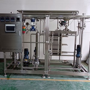 Mesin Sterilisasi Susu Semi Otomatis Pemanas Listrik 1000 Liter <span class=keywords><strong>Tek</strong></span> Machinery Factory Price, Mesin Pasteurisasi Flash 1 Ton - Product Image 5