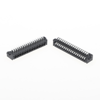 Connecteur de câble FFC FPC à double rangée à pas plat de 1.25mm