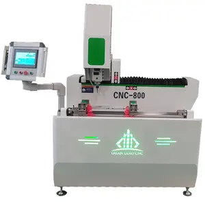 Gd800 Cnc Frezen En Boren Machine Automatische Boormachine Raam Deur Hout Maken Meubels