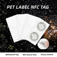 Étiquette de contrôle d'accès RFID ISO NFC pour hôtel, 13,56 MHz, étanche, avec puces NTA213/215/216 pour usage professionnel, systèmes Android et Apple