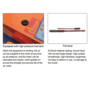 Cambiador de neumáticos neumático de un solo cilindro con certificación CE resistente <span class=keywords><strong>para</strong></span> neumáticos de automóviles y camiones - Product Image 5