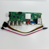Carte mère d'enregistreur DVR HD coaxial 8 canaux 5MP-N AHB80N08RM-LME-V4 avec interphone audio bidirectionnel M332