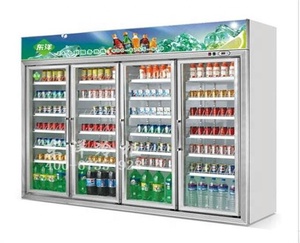 Negozio di alimentari porte in vetro A Piedi in frigo per il latte/Bevande/acqua - Product Image 2
