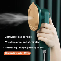 Produit intelligent pour la maison TGYWB - Fer à vapeur portable de petite taille en ABS, idéal pour les voyages, fer à repasser à main avec fonction de suspension