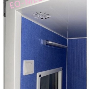 EOMED AD-Room01 Mobile Mini Hearing Testing Booth Sound Isolation Audiometric Room for Hearing Screening Scroll Wheel Milky - Product Image 3