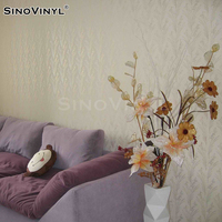 Matériaux pour affiches SINOVINYL, papier peint décoratif auto-adhésif pour chambre à coucher, autocollant en vinyle moderne, papier peint non tissé de haute qualité SINO, CN;GUA