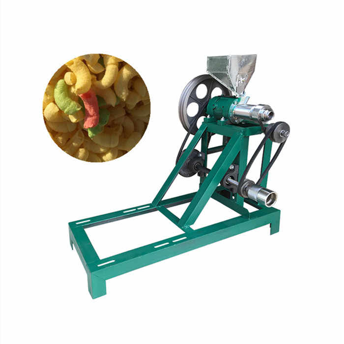 220V/50hz rice puffing extrusion machine corn snack puffing machine ...